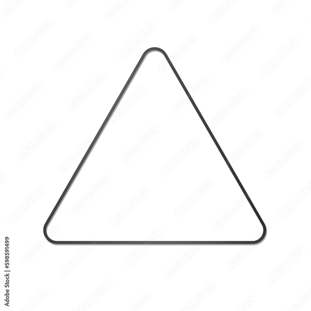white banner triangle black frame white banner triangle black frame