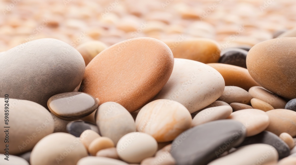 Relaxing background with pebbles Relaxing background with pebbles