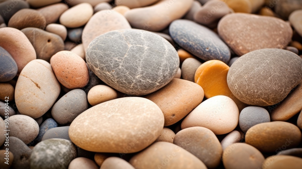 Relaxing background with pebbles Relaxing background with pebbles