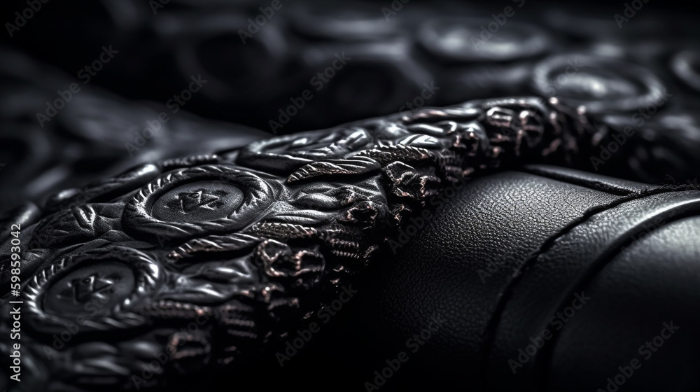 Obraz premium Golden luxury background. Generative AI