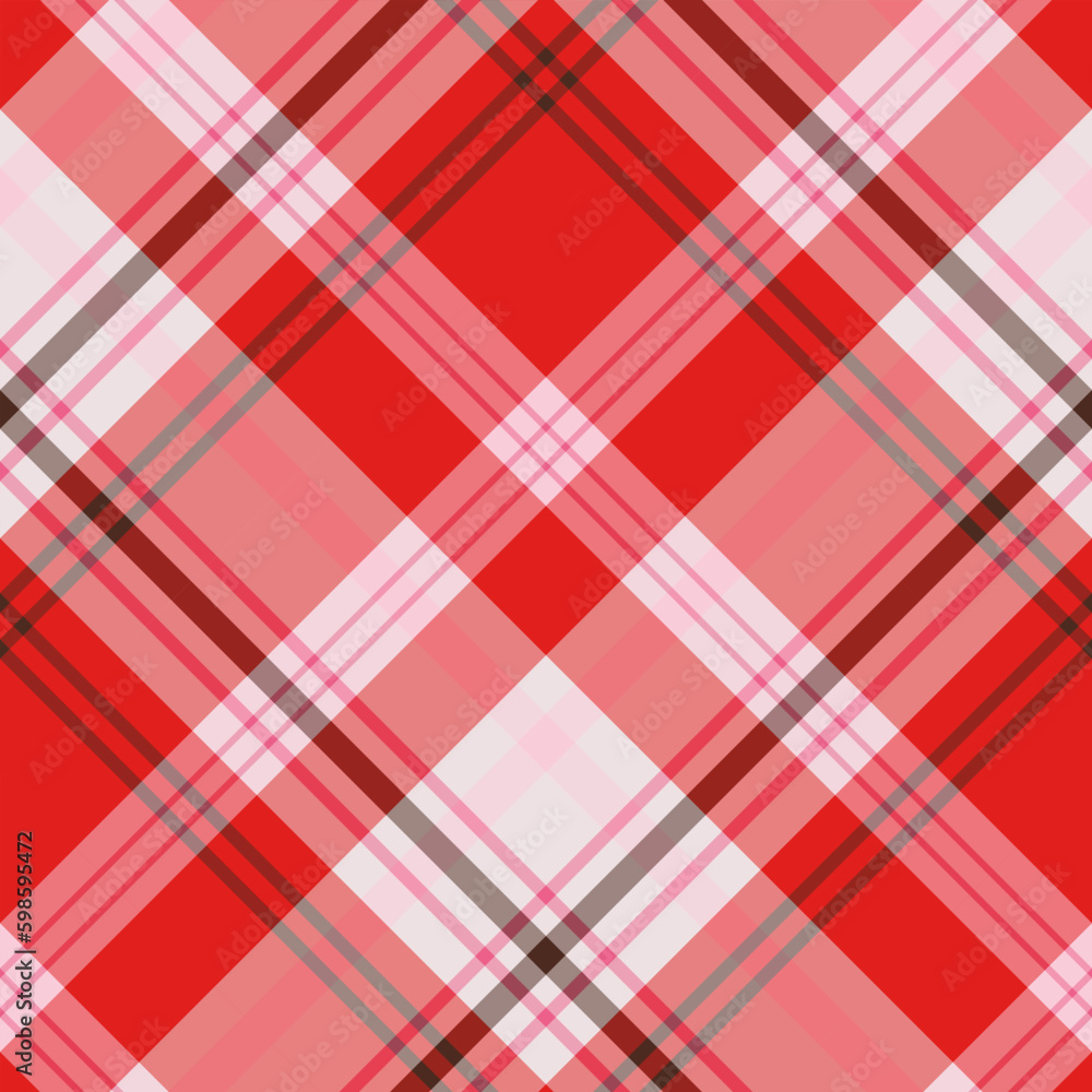 Seamless pattern in exciting red and pink colors for plaid, fabric, textile, clothes, tablecloth and other things. Vector image. 2 Seamless pattern in exciting red and pink colors for plaid, fabric, textile, clothes, tablecloth and other things. Vector image. 2