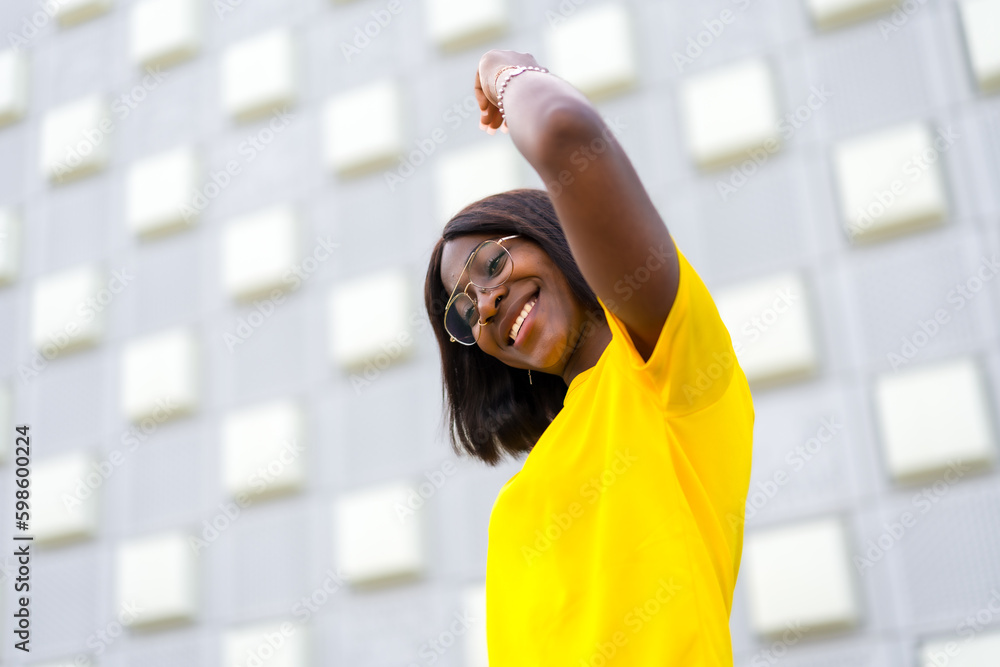 Glasses Galore A Bold and Beautiful Young Black Woman Takes on the