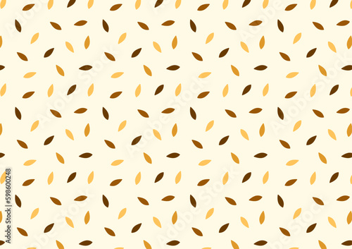 Rice pattern wallpaper. rice vector. free space for text. Paddy pattern.