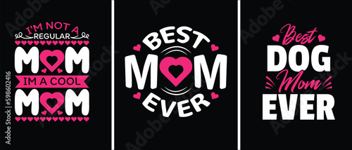 Mothers day t shirt design  Mom typography t shirt design