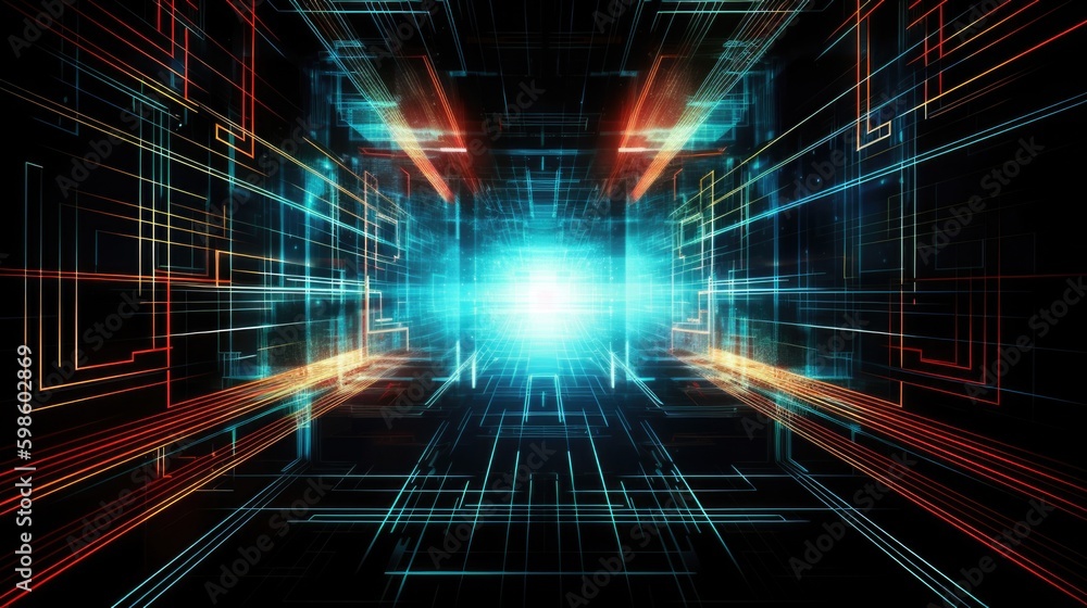 Abstract technology background Abstract technology background
