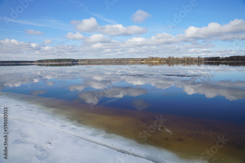lake in winter