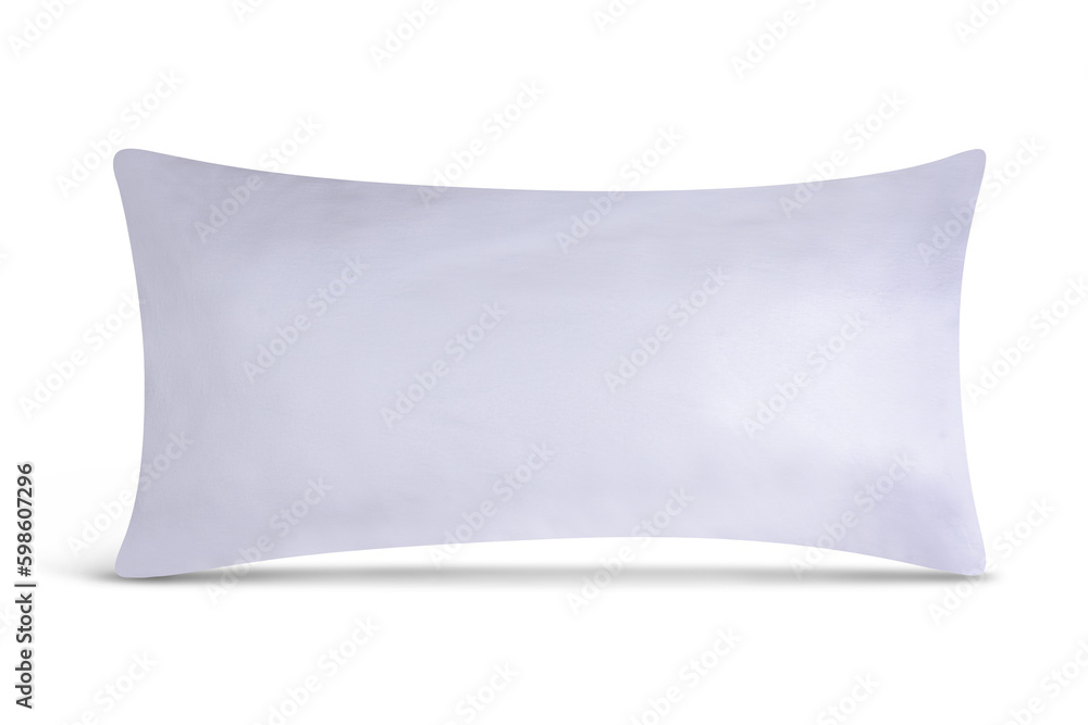 Blank white pillow isolated on white Blank white pillow isolated on white
