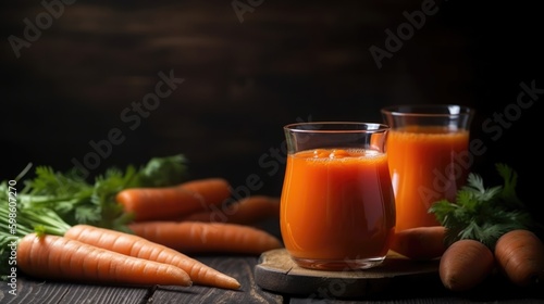 Carrot juice , Generative AI	