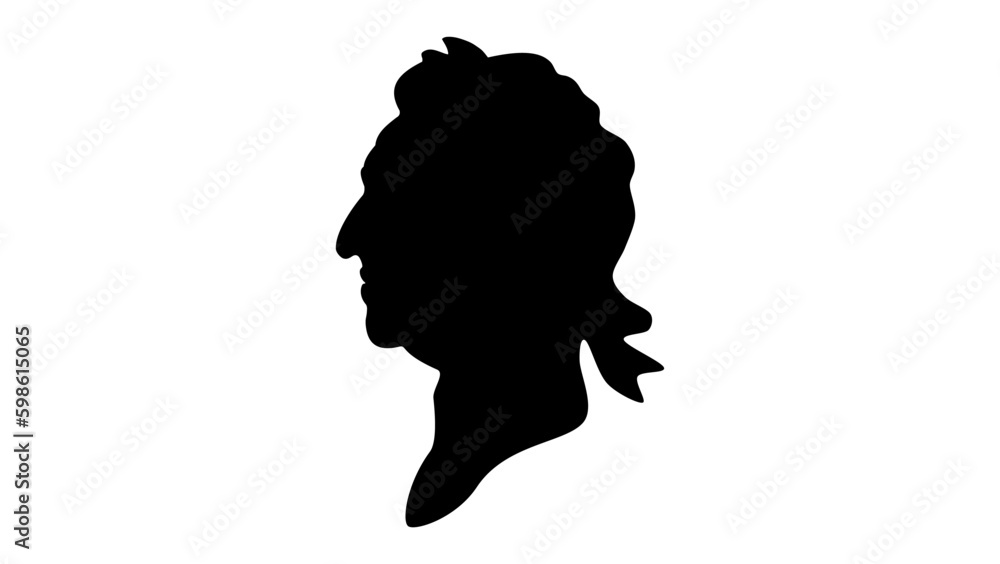 Louis XV silhouette