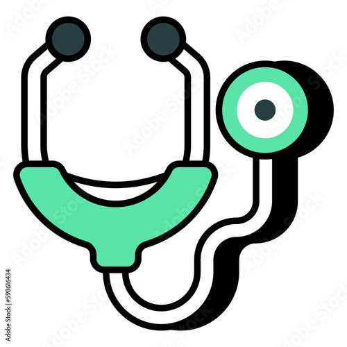 Premium download icon of stethoscope photo