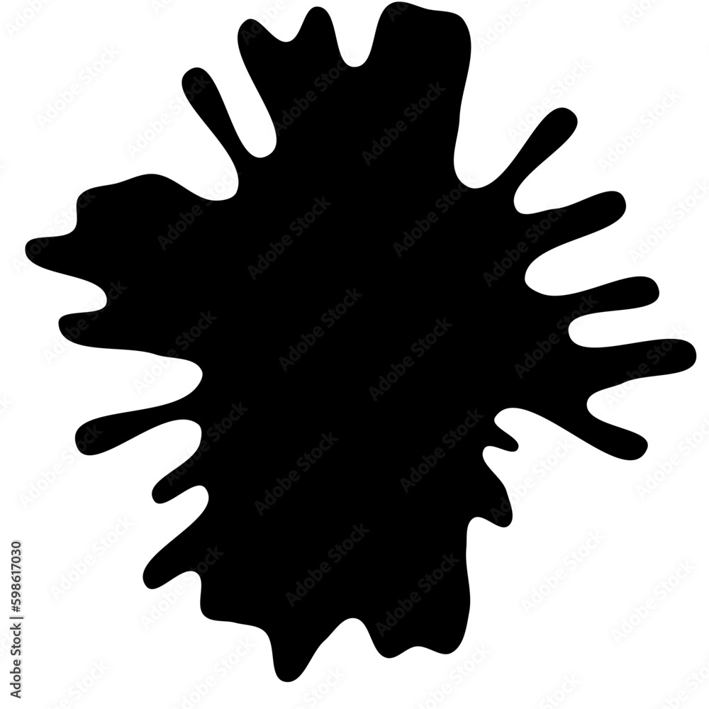 Ink drops and splashes. Blotter spots, liquid paint drip drop splash and ink splatter. Artistic dirty grunge abstract spot vector set. Illustration monochrome drip splash, splat messy inkblot. Vector Ink drops and splashes. Blotter spots, liquid paint drip drop splash and ink splatter. Artistic dirty grunge abstract spot vector set. Illustration monochrome drip splash, splat messy inkblot. Vector