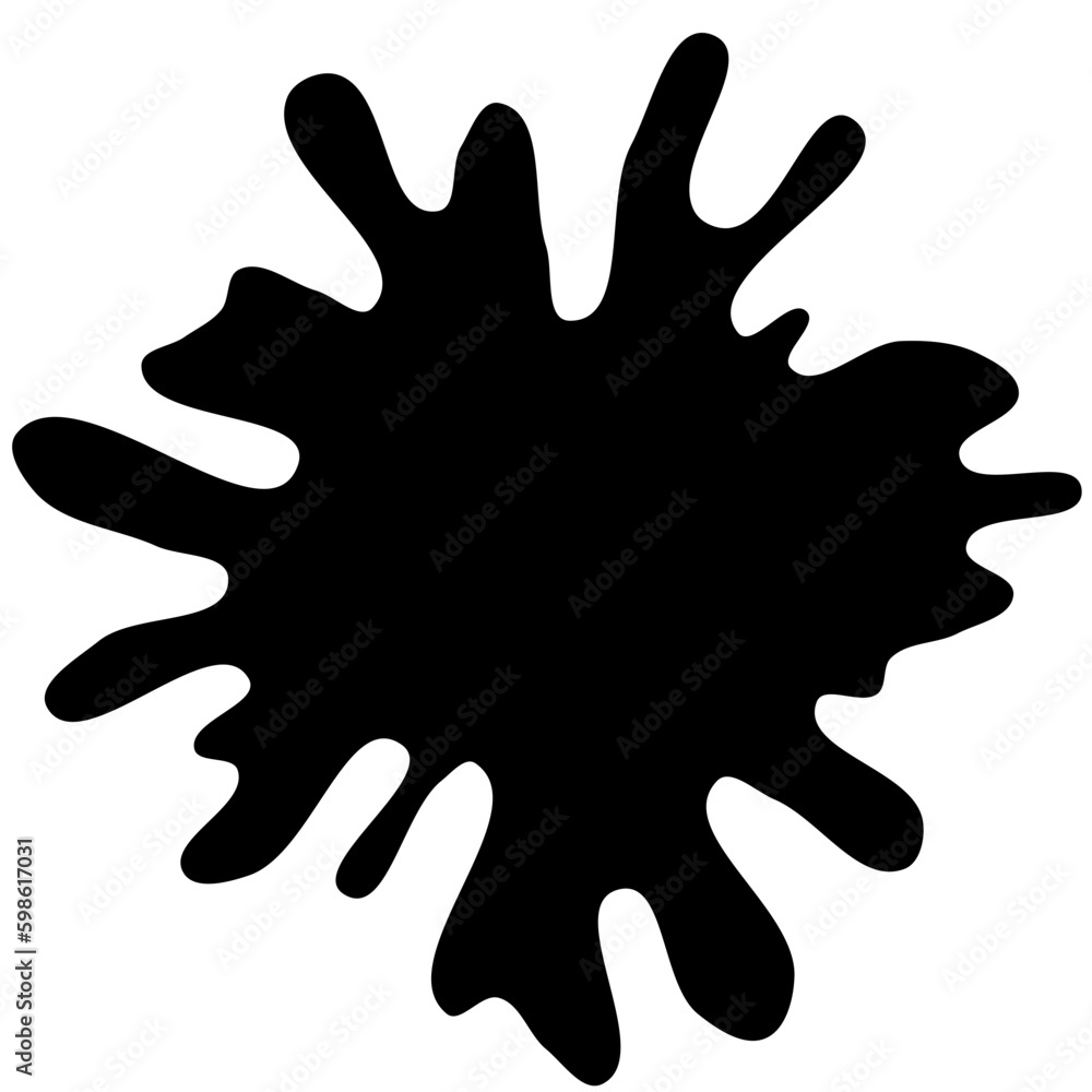 Ink drops and splashes. Blotter spots, liquid paint drip drop splash and ink splatter. Artistic dirty grunge abstract spot vector set. Illustration monochrome drip splash, splat messy inkblot. Vector Ink drops and splashes. Blotter spots, liquid paint drip drop splash and ink splatter. Artistic dirty grunge abstract spot vector set. Illustration monochrome drip splash, splat messy inkblot. Vector