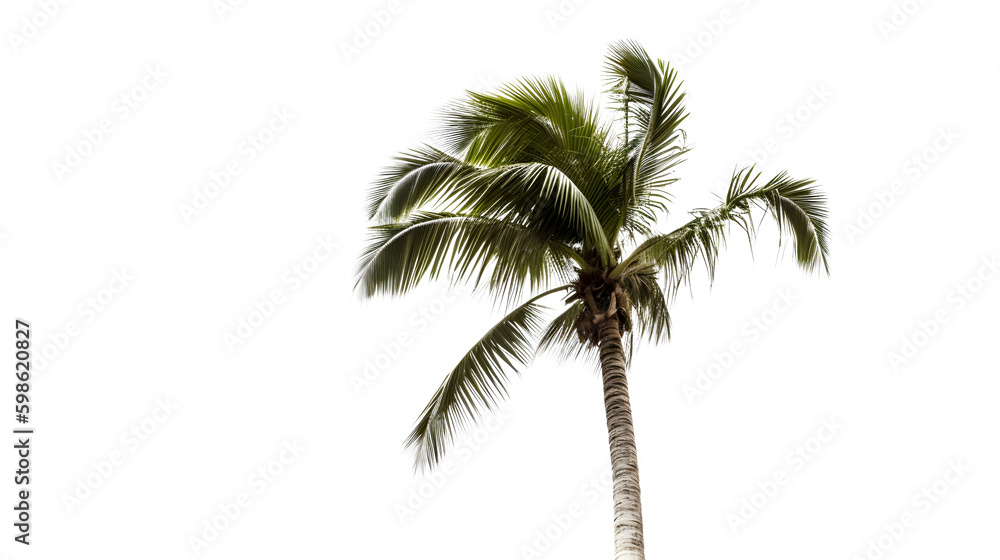 Obraz premium Palm tree PNG transparent