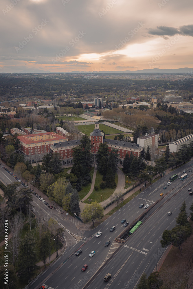 Obraz premium view of the city