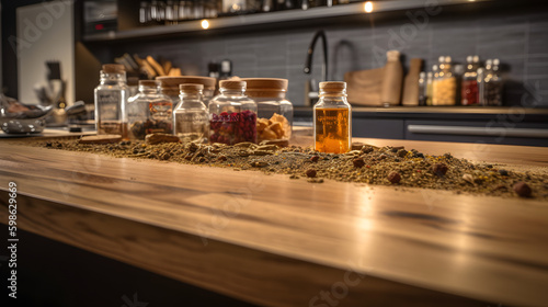 Wooden Kitchen Countertop