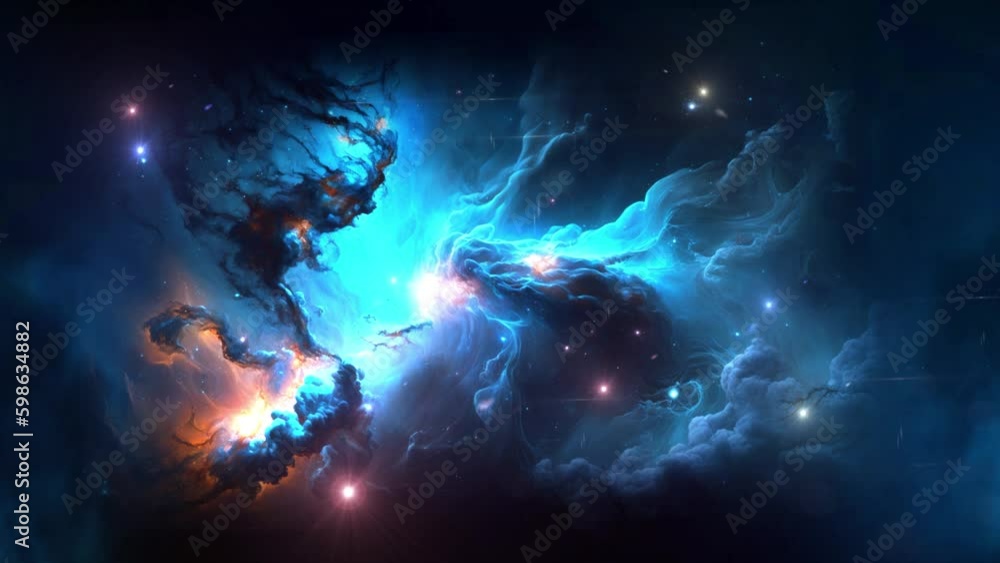 Beautiful nebula in space - stars - galaxy - cosmos - Concept Art Beautiful nebula in space - stars - galaxy - cosmos - Concept Art