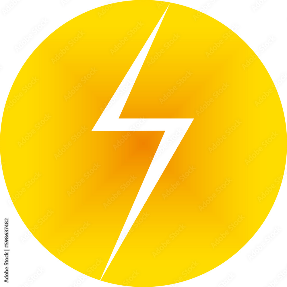 energy logo with strong looking circle energy logo with strong looking circle