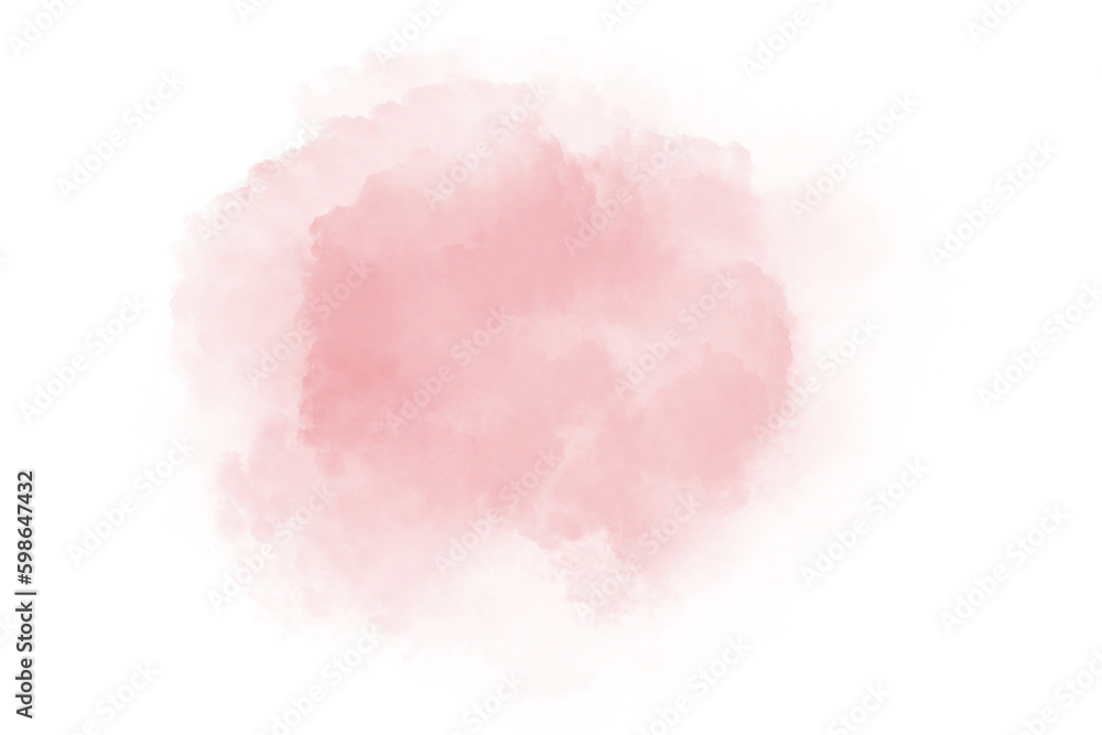 Pink abstract watercolor background 