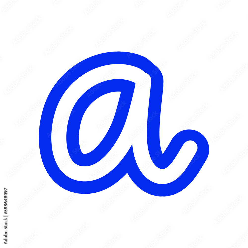 (lowercase) a (lowercase) a