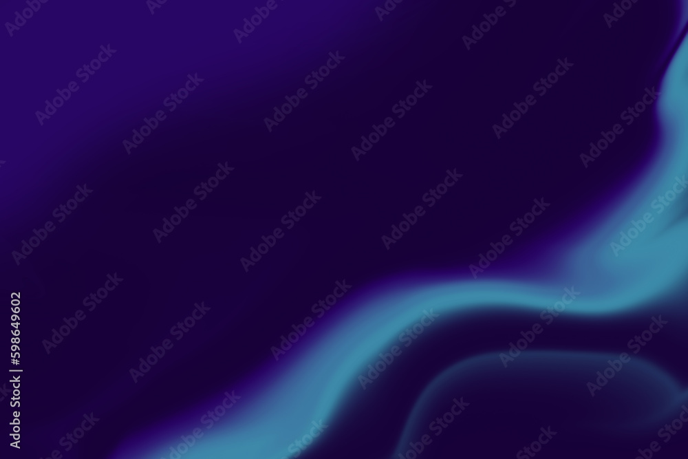Marble Dark Blue Abstract Wave Background. Fluid Acrulic Art Imitation.
