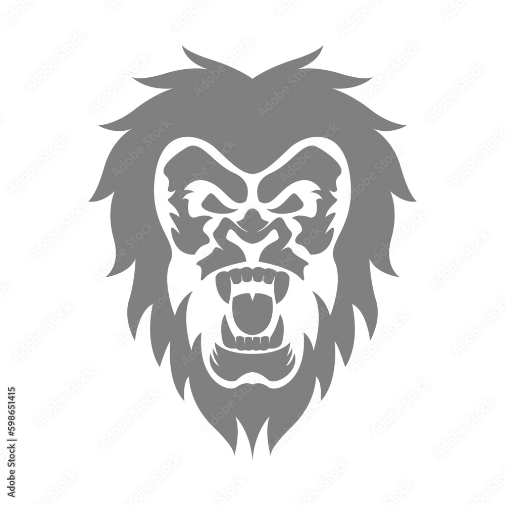 Monster Yeti logo icon design