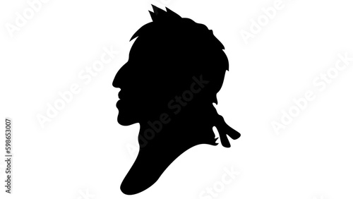 Louis XIII silhouette