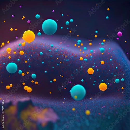 Small Colorful particle images | Colorful Graphical resources | Generated by AI Generative