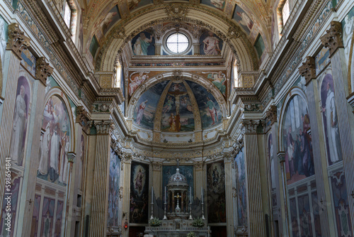 Historic Certosa di Garegnano in Milan  Italy