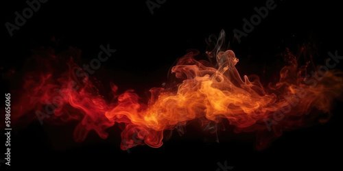 Fire flame Smoke heat
