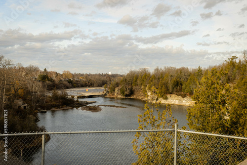 bridge over the river