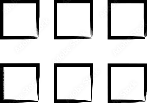 set of photo frames