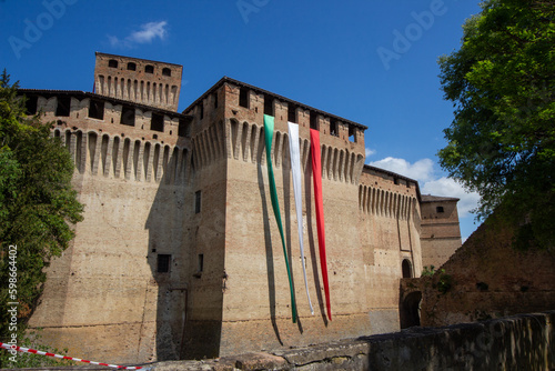 castles of parma montechiarugolo and torrechiara ancient medieval fortresses photo