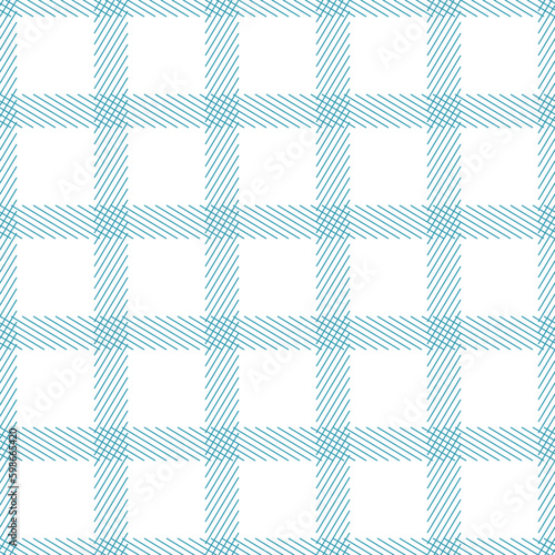 Vector. Pattern in a cage. Tartan blanket. Scottish pattern in beige, turquoise and orange plaid. Traditional checkered background for tablecloth, dress, skirt, napkin or other textile, Easter design.