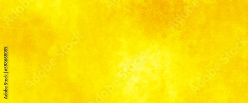 An abstract artistic bright yellow watercolor background texture; scalable vector graphic