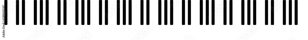 illustrazione vettoriale svg di tastiera di pianoforte estensione sette ottave su sfondo trasparente illustrazione vettoriale svg di tastiera di pianoforte estensione sette ottave su sfondo trasparente