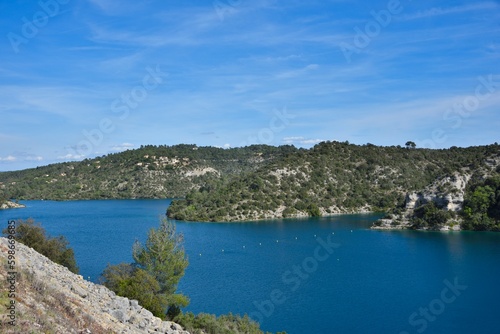 Lac d'Esparron-de-Verdon (Alpes-de-Haute-Provence)