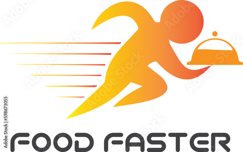 Food Service Logo, Vector food service logo. Design template