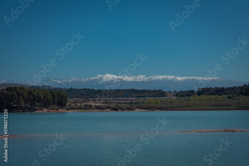 lake in the mountains