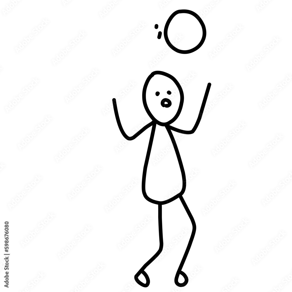 Kids Playing Soccer Doodle Kids Playing Soccer Doodle