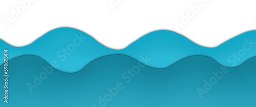 waves, water waves, sea, 3d, blue, sea water, wave, vector, water, illustration, design, art, color,