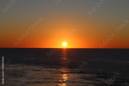 sunset at the sea © Melissa