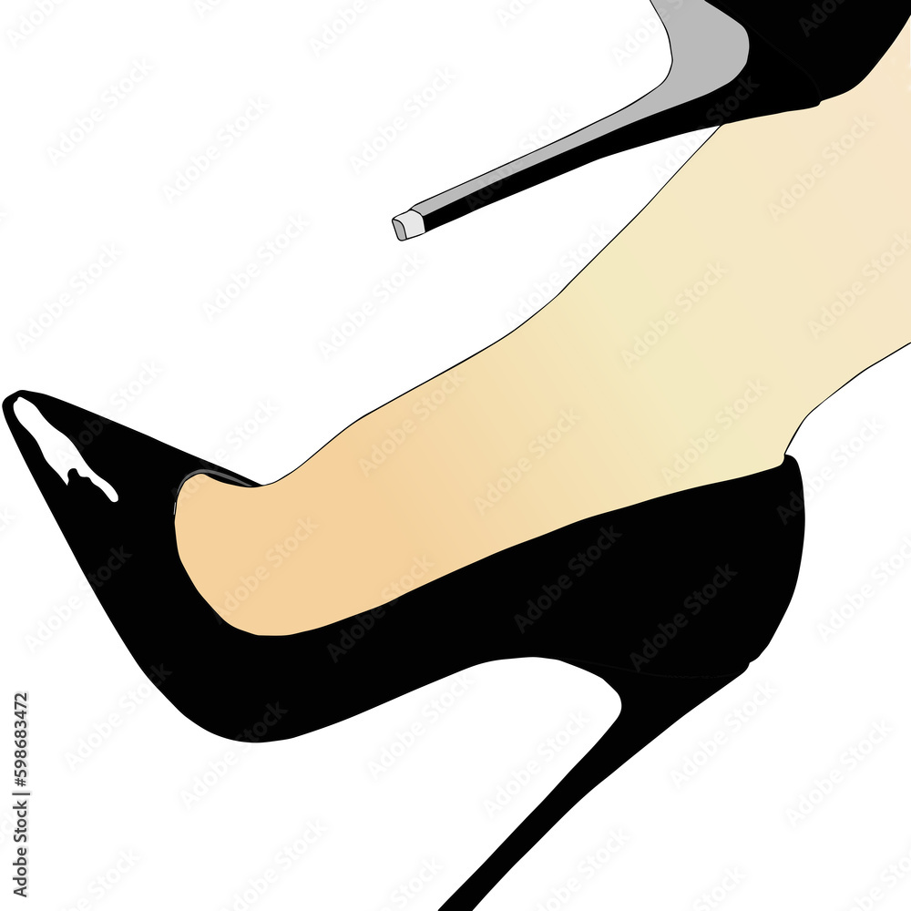 Nice high heel shoes
