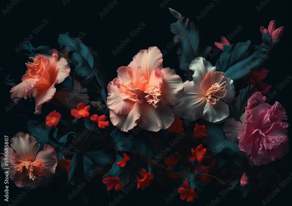 Elegant Bright Floral Blossom Plant Flower Digital Generated Illustration Artwork Template
Elegant Bright Floral Blossom Plant Flower Digital Generated Illustration Artwork Template