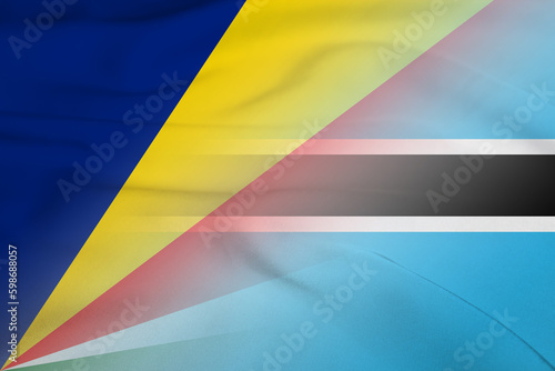 Seychelles and Botswana national flag transborder negotiation BWA SYC