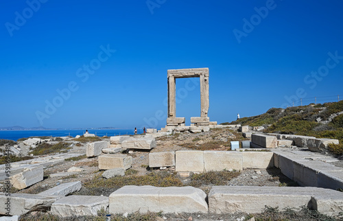 Tor des Apollo-Tempel auf Naxos