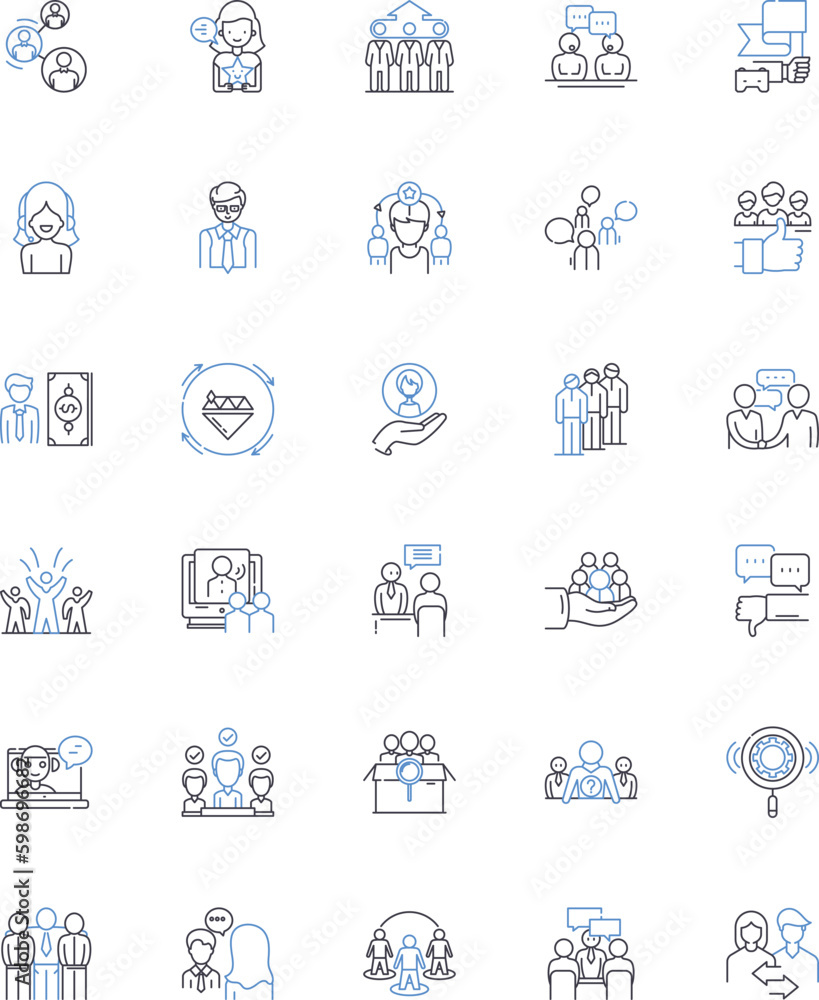 Succession resources line icons collection. Lineage, Inheritance, Heirloom, Legacy, Transition, Handover, Continuity vector and linear illustration. Replacement,Denouement,Progeny Generative AI Succession resources line icons collection. Lineage, Inheritance, Heirloom, Legacy, Transition, Handover, Continuity vector and linear illustration. Replacement,Denouement,Progeny Generative AI