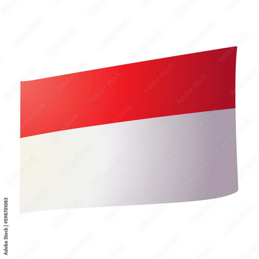 Icon of the Republic of Indonesia Independence Flag