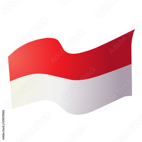 Free Download Icon of the Republic of Indonesia Independence Flag - GFXLoad