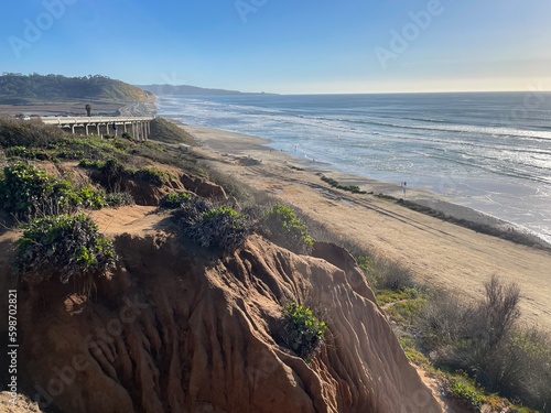Coastal California Views, rocky cliffs by the ocean