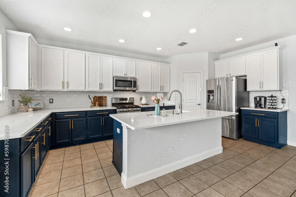 Fototapeta premium A home kitchen